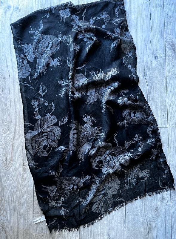 Femme Banana Republic Écharpe Noire Laine