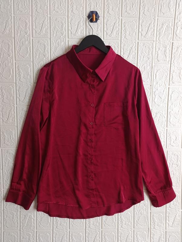 Women Victoria's Secret Shirt Burgundy XL