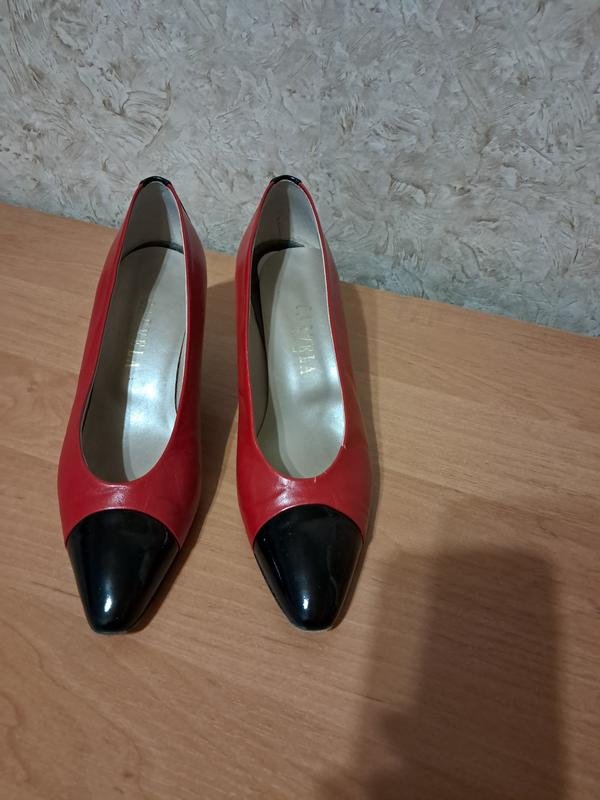 Damen Carvela Absätze Schwarz Leder 39