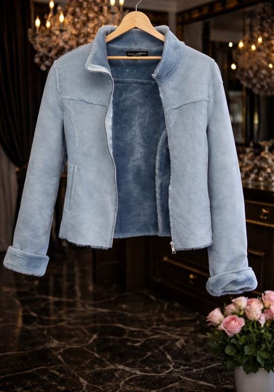 Femme Dolce & Gabbana Veste Bleue