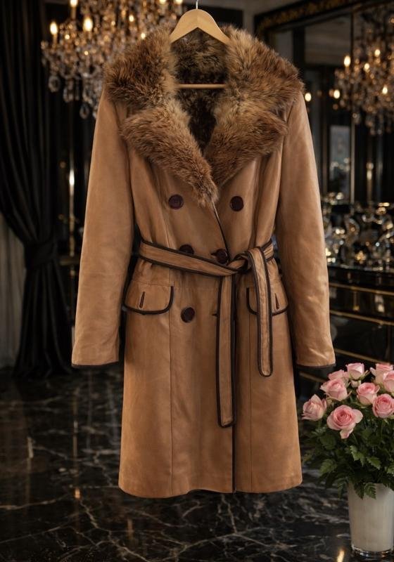 Femme Dolce & Gabbana Manteau Marron 42