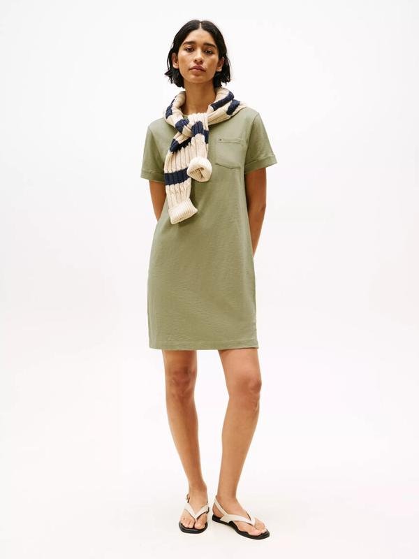 Women Tommy Hilfiger Dress Olive