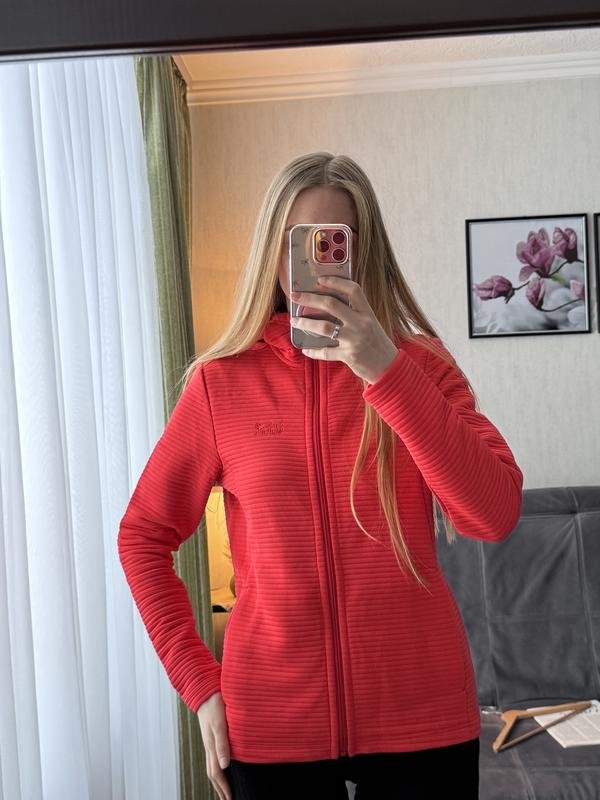 Women Jack Wolfskin Hoodie Pink