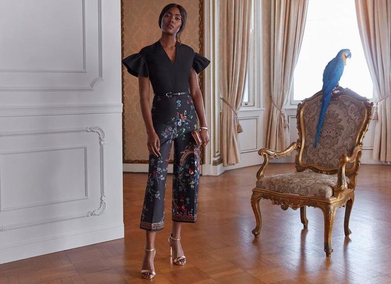 Женский Ted Baker Комбинезон Чёрный