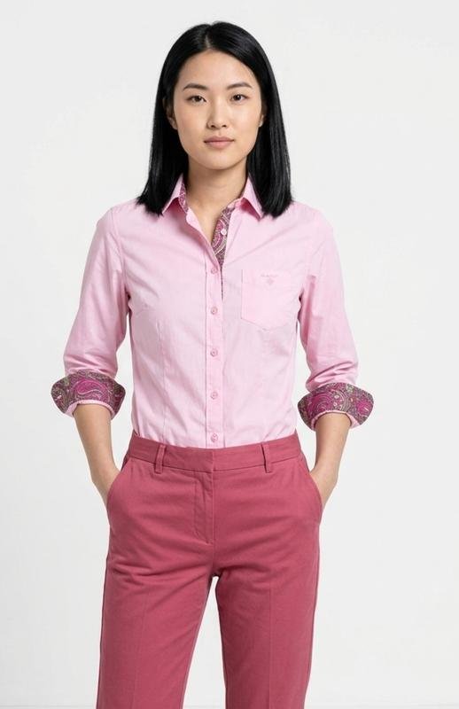 Women Gant Shirt Pink XL