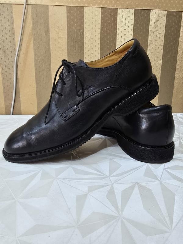 Herren Clarks Schuhe Schwarz Leder 44