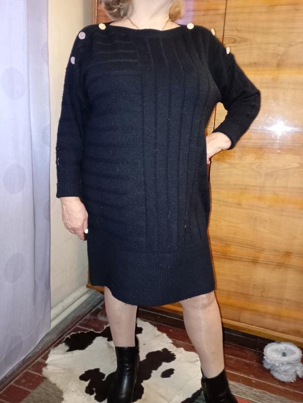 Женское Monsoon Платье Чёрное L