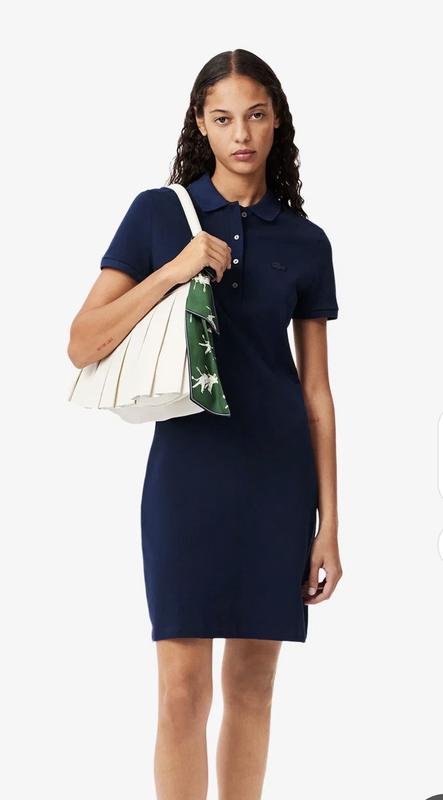 Women Lacoste Dress Blue 36