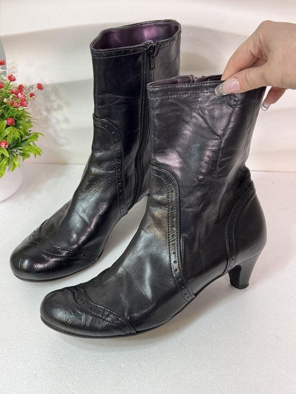 Donna Roberto Santi Stivali Neri Pelle 40