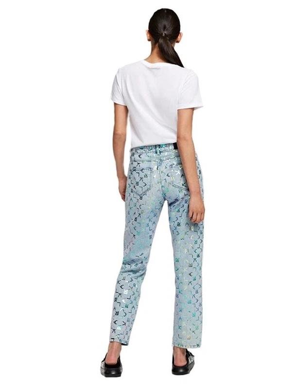 Женские Karl Lagerfeld Джинсы Голубые 26