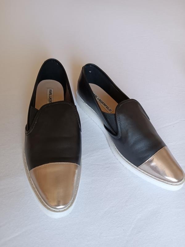 Женские Туфли Чёрные Кожа 40