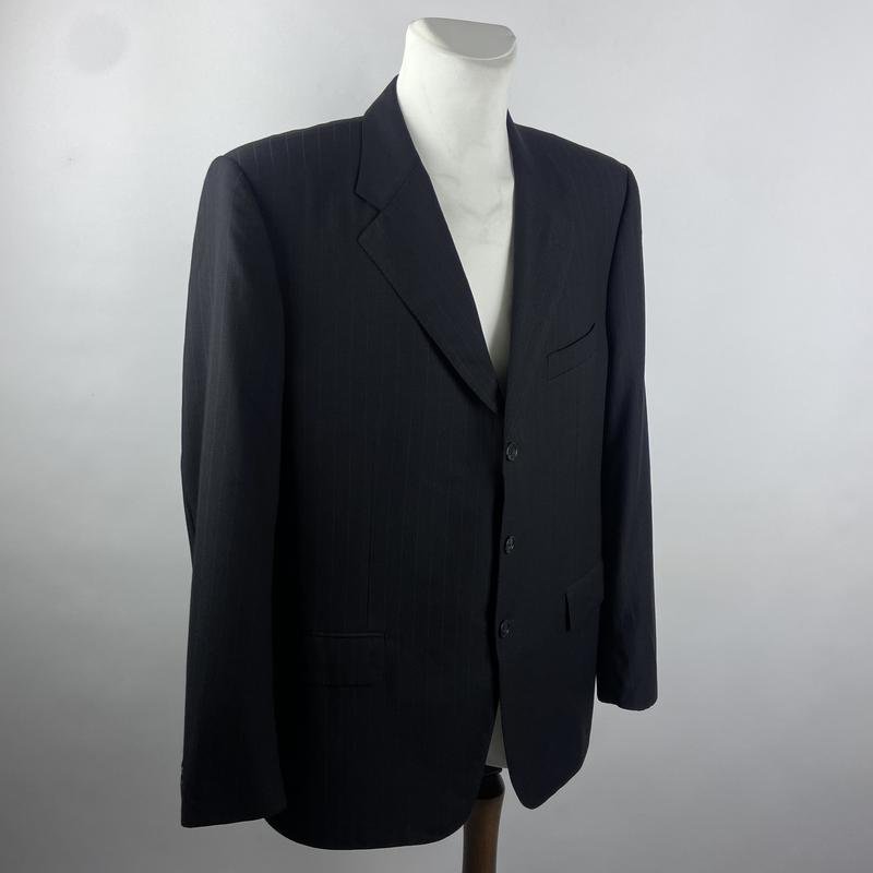 Men Corneliani Blazer Grey Wool XL
