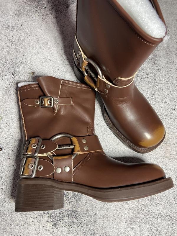 Femme Bottes Marron Cuir 39