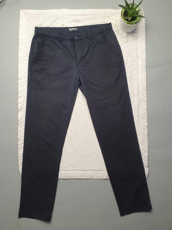 Men Barbour Trousers Navy  M