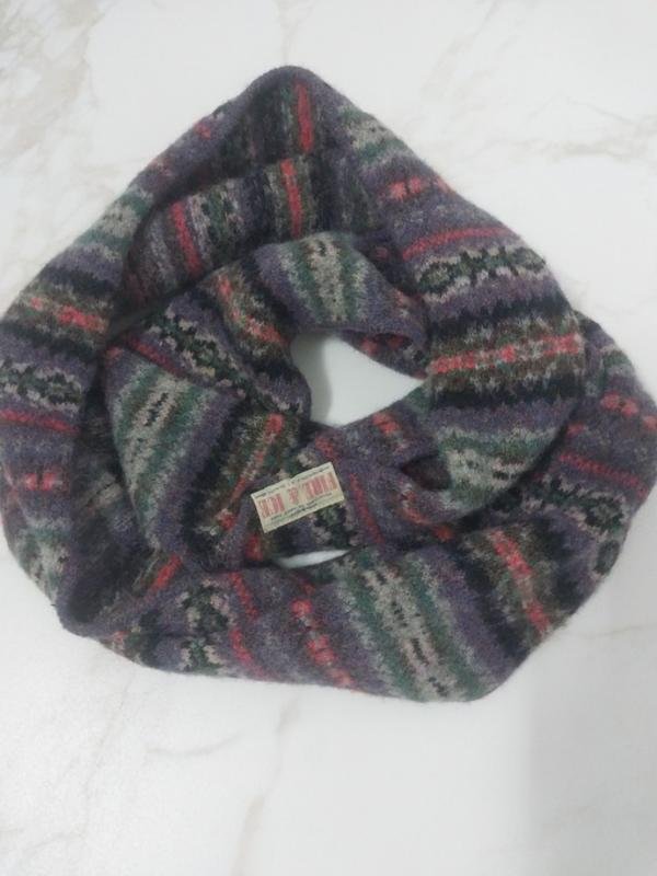 Женский Bogner Шарф Фиолетовый Хлопок