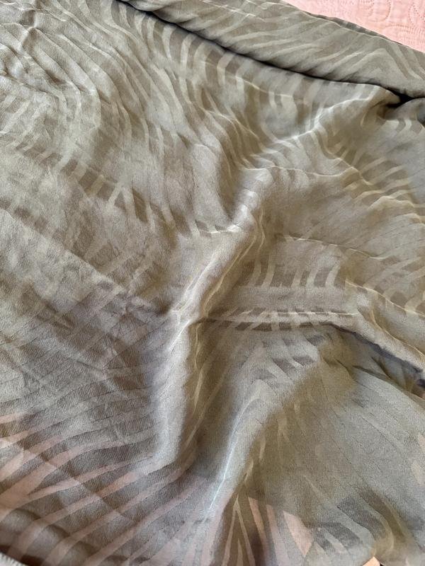 Women Givenchy Scarf Brown Silk
