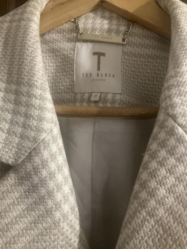 Donna Ted Baker Cappotto Bianco M