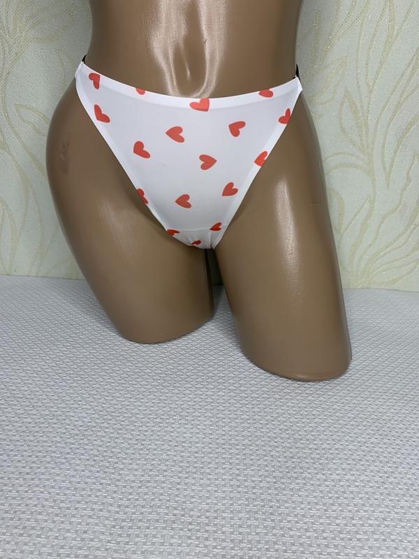 Damen Love Slips Weiß Elasthan M