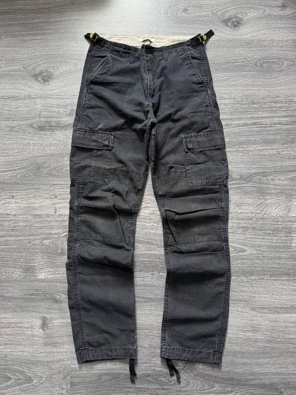 Femme Carhartt Jeans Bleu Marine Coton XS