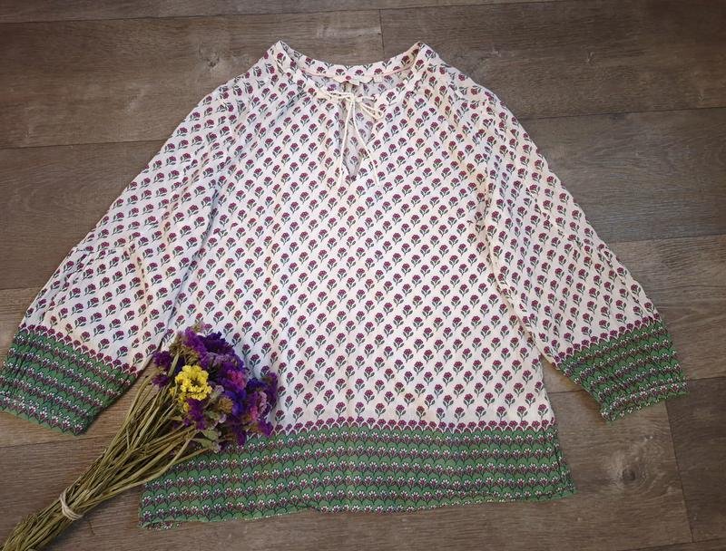 Женская Boden Блуза Белая Хлопок M