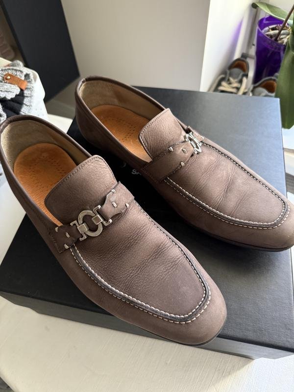 Мужские Brioni Туфли Коричневый 43.5