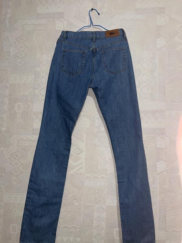Donna Lacoste Jeans Blu Cotone XS