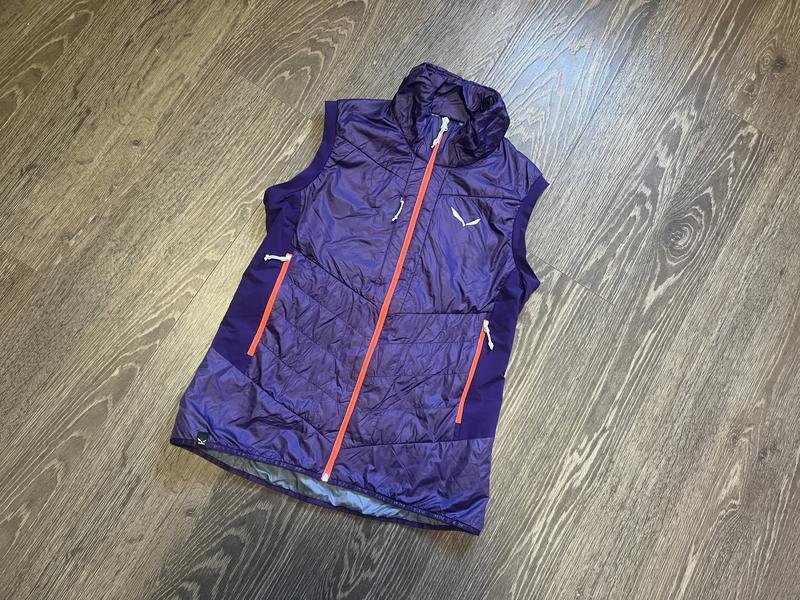 Donna Salewa Gilet Viola Lana L