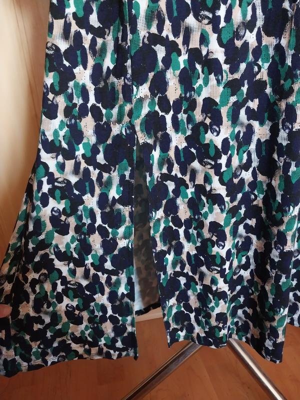 Damen Love Mark Heyes Kleid Marineblau Viskose 50
