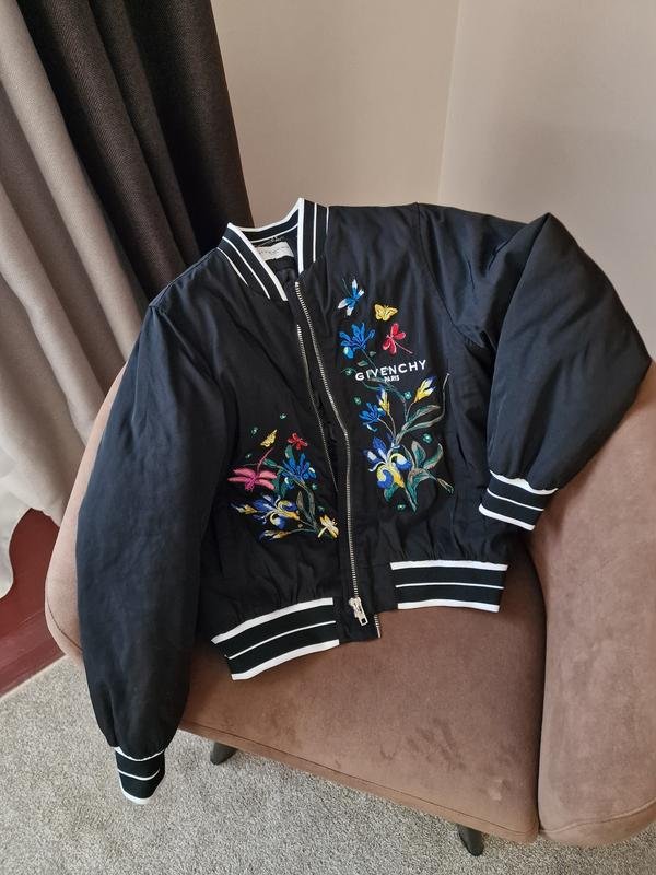 Женский Givenchy Куртка Чёрный Полиэстер ХS