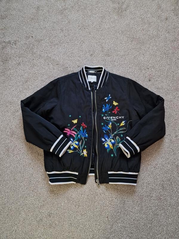 Женский Givenchy Куртка Чёрный Полиэстер ХS