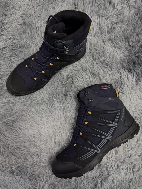 Femme Salomon Bottes Bleu Marine 45.5