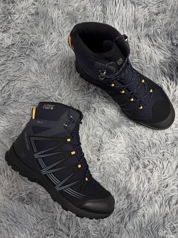 Femme Salomon Bottes Bleu Marine 45.5