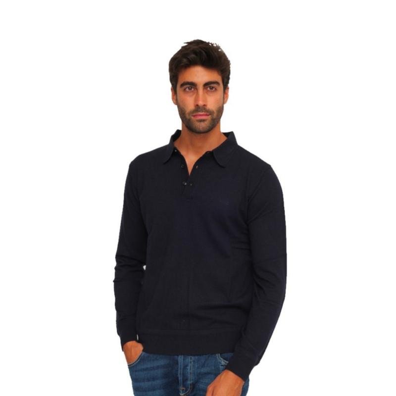Men Liu Jo Shirt Navy Cotton M