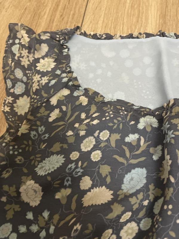 Femme Laura Ashley Chemise Bleu Marine Soie Autre