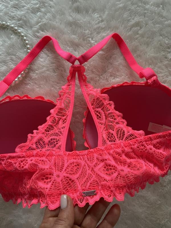 Damen Victoria's Secret BH Koralle Nylon 75C