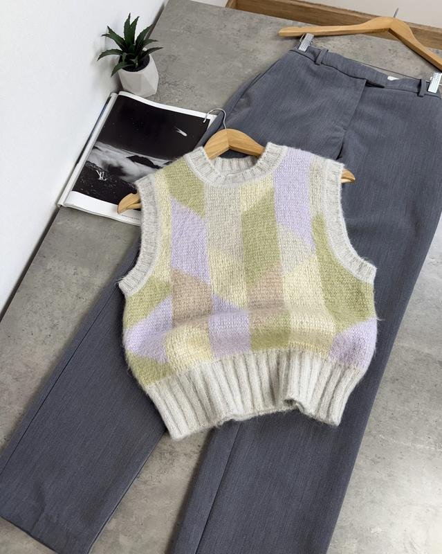 Femme Sandro Paris Gilet Multicolore XS