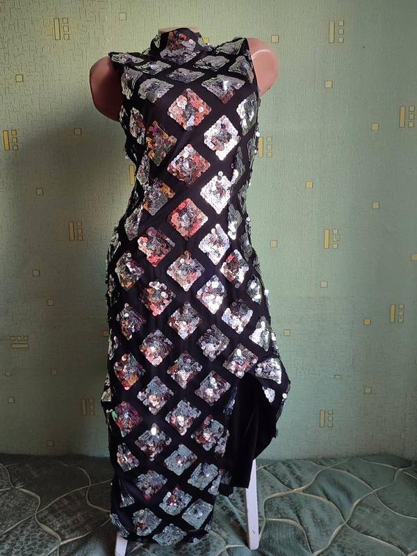 Damen French Connection Kleid Schwarz XS