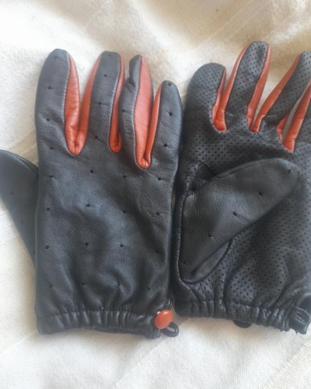 Damen Jasper Conran Handschuhe Schwarz Leder M