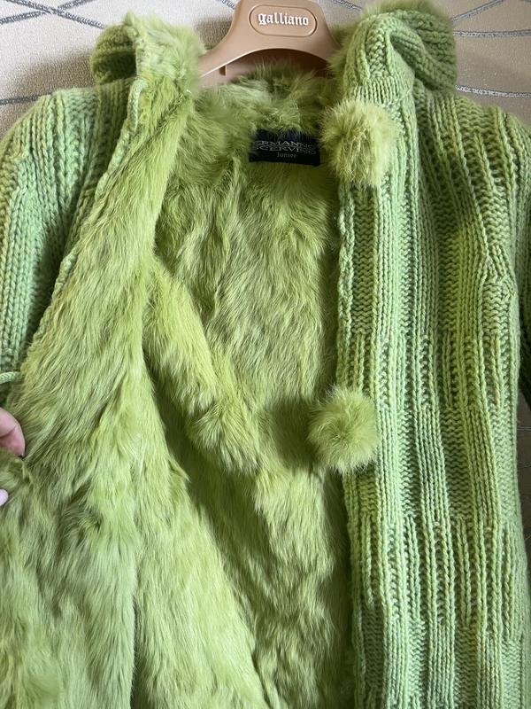 Женский Ermanno Scervino Свитер Салатовый 34