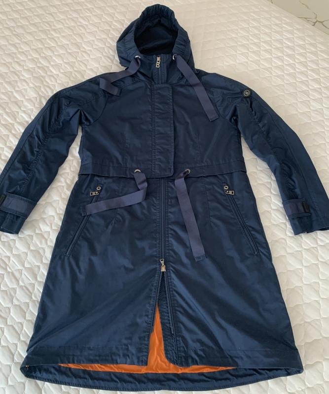 Femme Bogner Trench Coat Bleu Marine 46