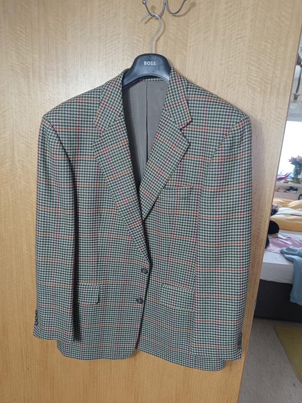 Мужской Daniel Hechter Пиджак Серый Шерсть 50