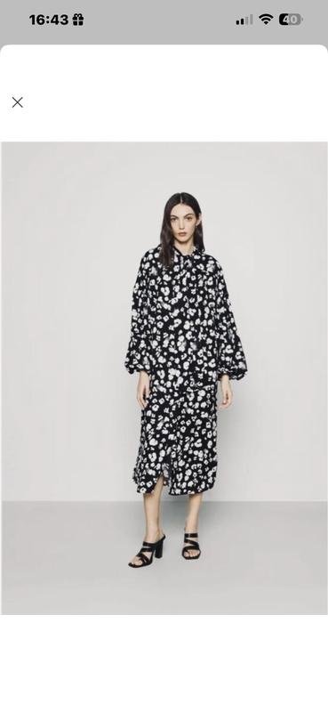 Donna Ted Baker Abito Nero Viscosa XL