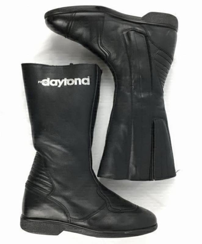 Femme Daytona Bottes Noires Cuir 40