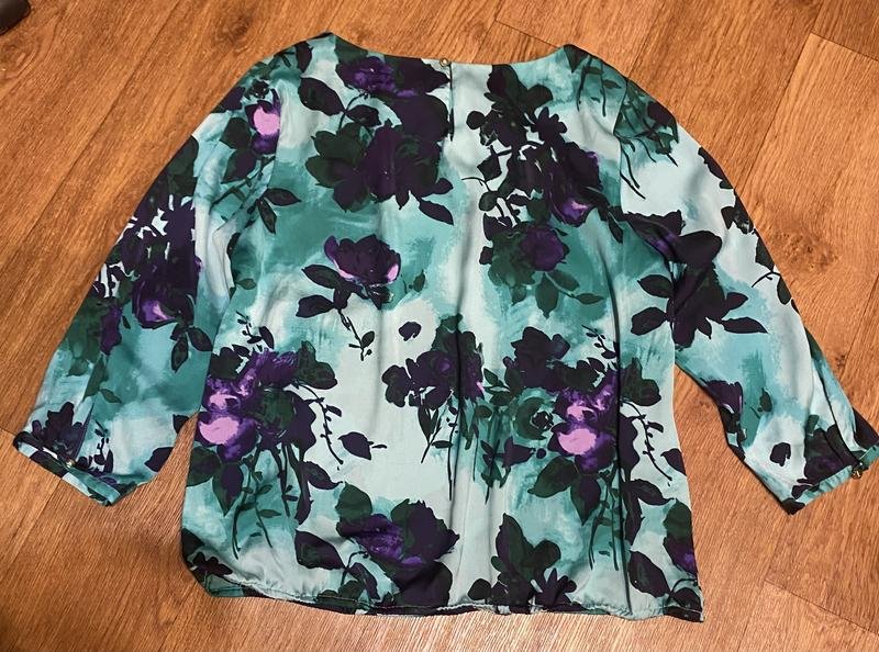Femme Laura Ashley Chemise Turquoise Polyester 42