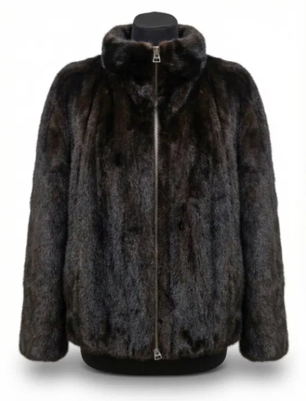 Femme Tom Ford Manteau Marron Vison M