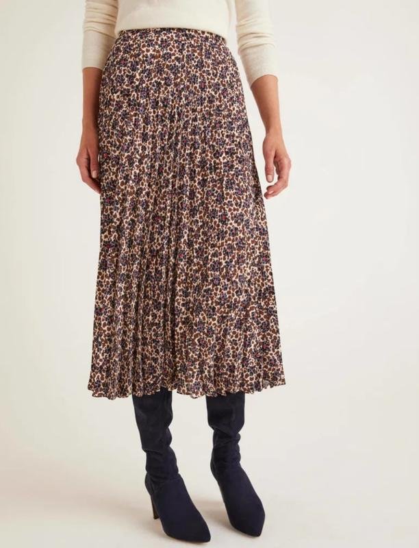 Женская Boden Юбка Розовая Полиэстер 40