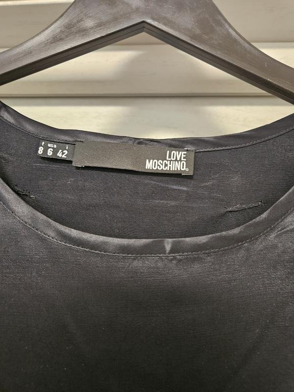 Damen Love Moschino Kleid Schwarz  S