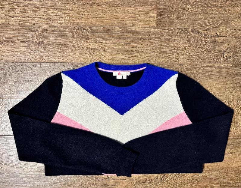 Женский Boden Свитер Тёмно-синий Кашемир L