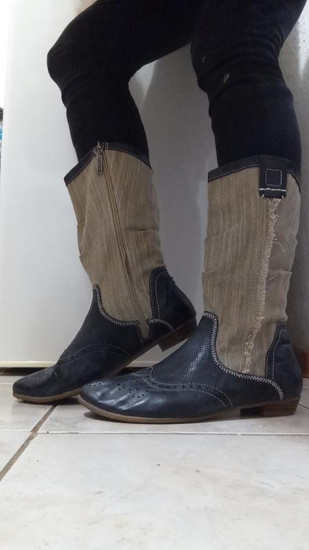 Women s.Oliver Boots Grey Textile 37