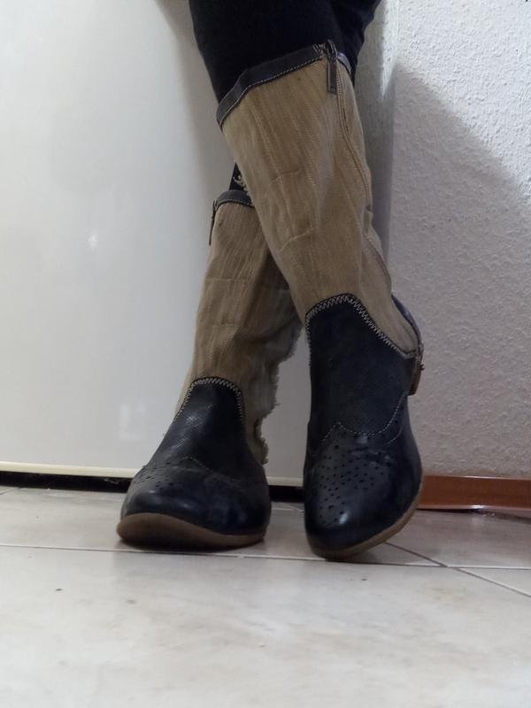 Women s.Oliver Boots Grey Textile 37